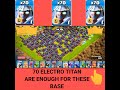 ELECTRO TITAN vs DOUBLE CANEION#SHORTS#VIRAL#YTSHORTS#ME GUSTA#COC