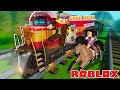 DUO GOYENG JADI BANDIT COWBOY MERAMPOK DI KERETA API ROBLOX!!!