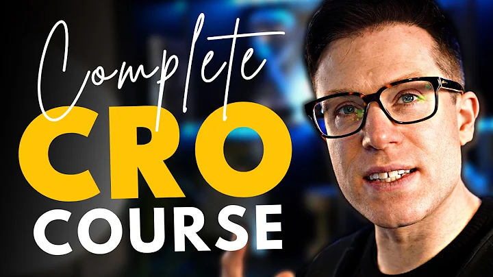 COMPLETE Revenue-increasing Conversion Rate Optimisation (CRO) Course