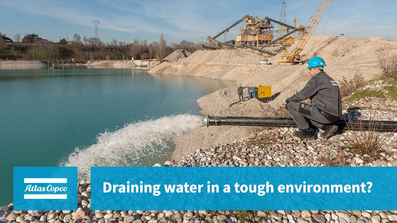 PAS range: the best dewatering surface pumps for any need by Atlas Copco