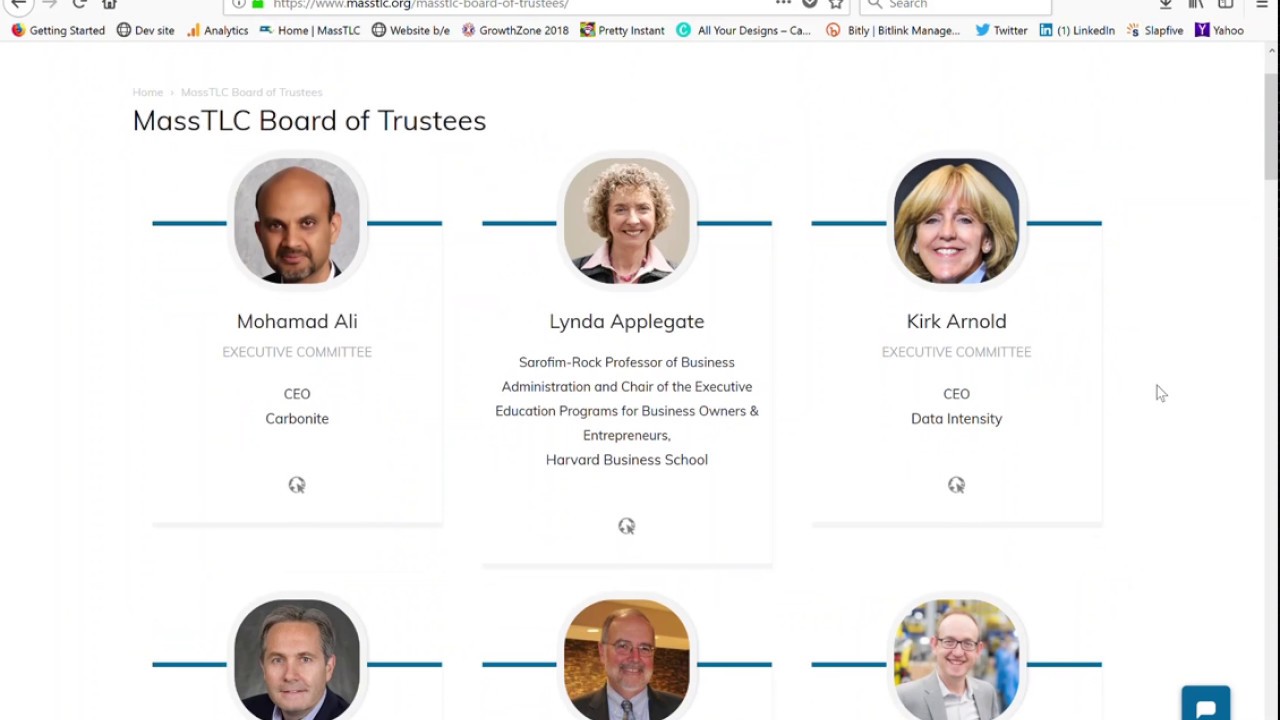 MassTLC Website Tour