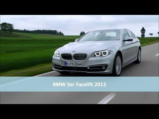 BMW 5er Facelift 2013 für Limousine, Touring und GT (F10 LCI ff.) 