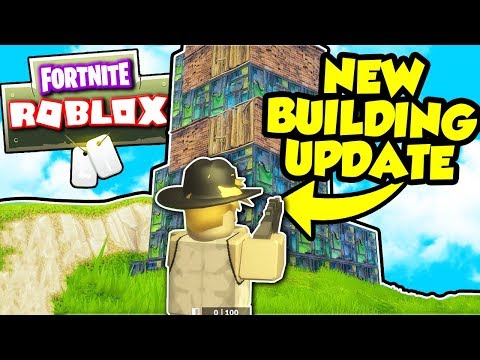 Roblox Fortnite New Building Update Youtube - roblox fortnite with building