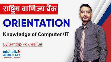 Computer - RBB(Rastriya Banijya Bank) 4th & 5th level Online Class | Edusoft Academy