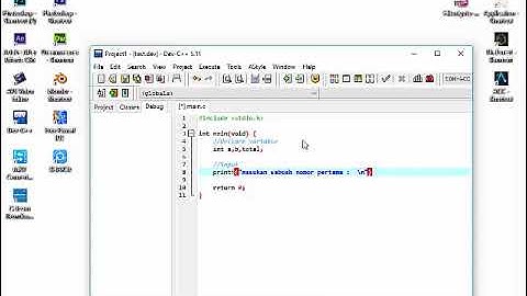 Tutorial Kalkulator Sederhana Bahasa C