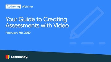 Learnosity Authoring: Your guide to creating assessments with video