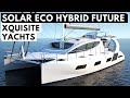 19 m  xquisite x5 plus catamaran yacht tour  solar eco hybrid silent boat future