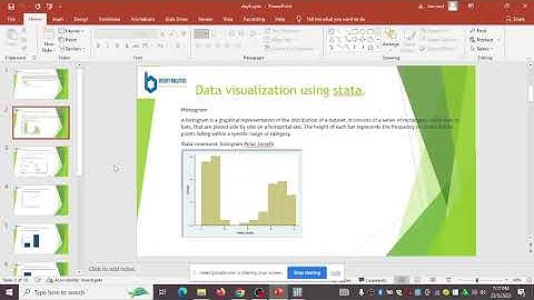 Data visualization using STATA