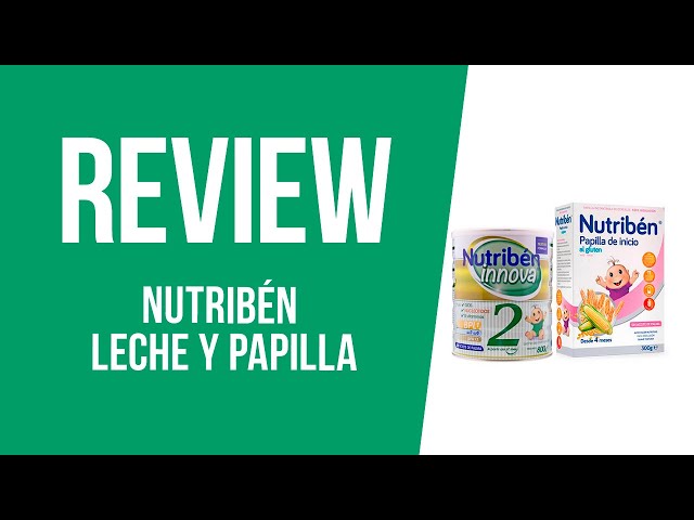 REVIEW Pack Nutribén Leche Innova 2 + Nutribén Papilla de inicio al gluten