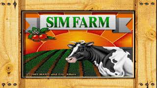SIM FARM OH! FM TOWNS INSTALL & HELP FILE appare cd vol  1 hiryuu no maki japan FUJITSU FM TOWNS CD