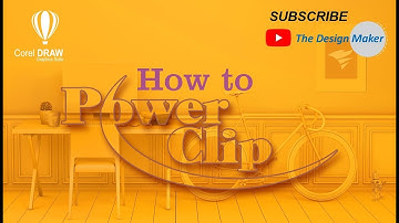 how to powerclip in coreldraw | best tips & tricks in coreldraw | the design maker