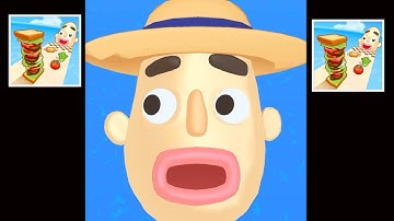 Sandwich Runner 🥯🌈 All Levels Gameplay Android, iSO Part 7