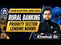 CAIIB Elective Rural Banking | Priority Sector Lending Norms | CAIIB June 2026 | Kinshuk Sir