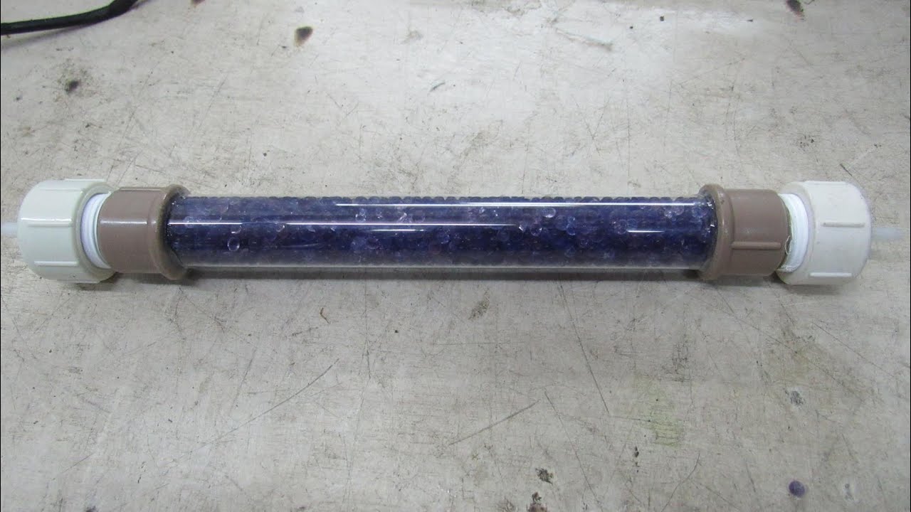 Gerador de ozônio, montagem do filtro secador passo a passo.