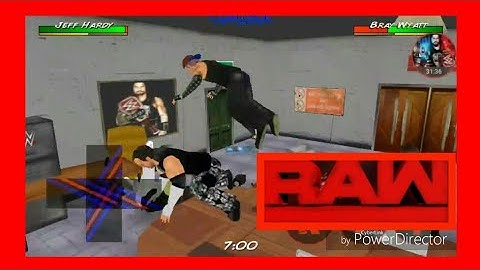 Matt Hardy vs. Bray Wyatt : Raw 1 2018 . WR3D