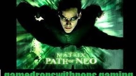 Lets Play The Matrix: Path of Neo Pt 1 A Super Cool Retro Game