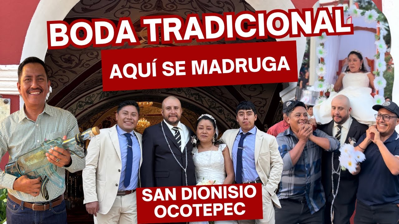 Madrugué para ir a una boda tradicional de San Dionisio Ocotepec, Oaxaca