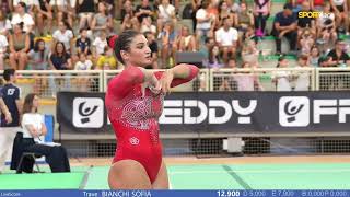 Manila Esposito Floor 2026 Italian Championships