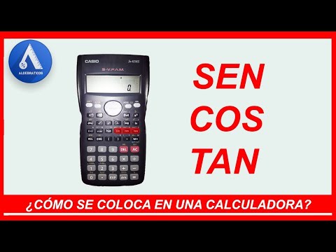 Video: ¿Cómo se encuentra el coseno en una calculadora científica?