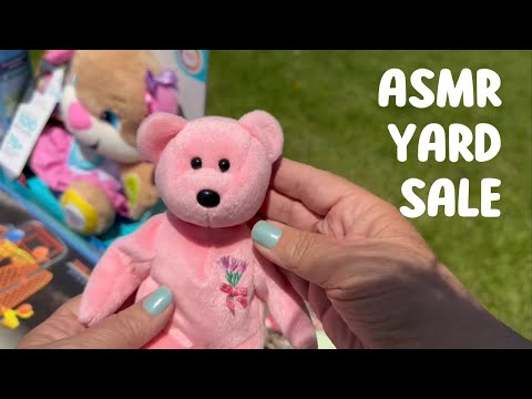 ASMR Yard Sale Shop With Me | Cozy Whispered Voiceover