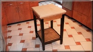 A simple project and a quick look at the butcher block table that I made a few years ago. Website: https://ibuildit.ca/
