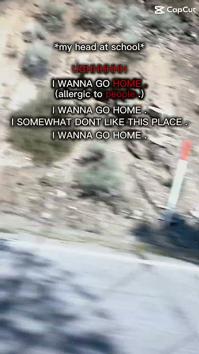 I wanna go home | kitty-Chan