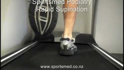 Sportsmed podiatry - rapid supination