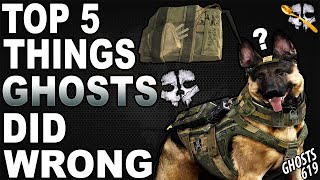 Top 5 Things CoD Ghosts Did Wrong Profile