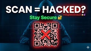 QR Code Se Instagram Hack? 😳 Security Alert #InstagramSecurity #CyberSecurity #QRScam #PhishingAlert