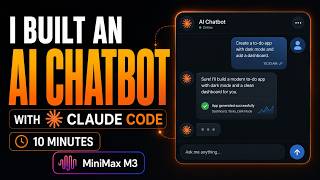I Built an AI Chatbot with Claude Code in 10 Minutes