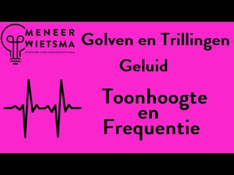 Video: Verschil Tussen Toonhoogte En Toon