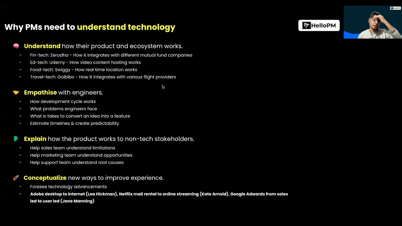 Technology for Product Managers & How internet works - Session 1 - HelloPM - Nov'21 Cohort