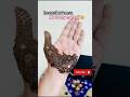 floral mehndi design 2025 🌸#ytshorts #heena #viral #treandingshort #shortvideo