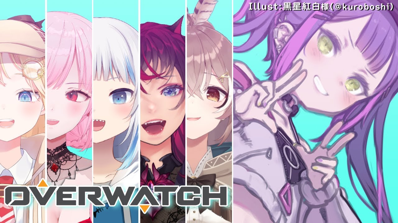 【OverWatch】ホロライブでフルパOWってﾏｼﾞ！？passionEnglish　IKZ！【常闇トワ視点】