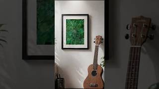 This ₹0 Wall Upgrade Made My Room Look Premium 😍 | A4 Abstract Green Art setup