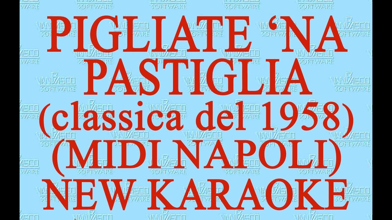 midi karaoke napoletani