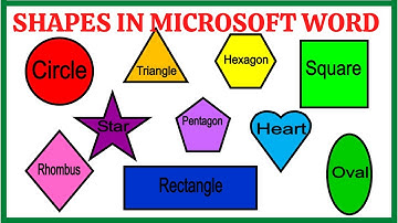 How to add Shapes in Microsoft Word | Insert Shapes | Insert Shape in Ms Office