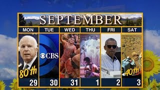 Calendar: Week of August 29
