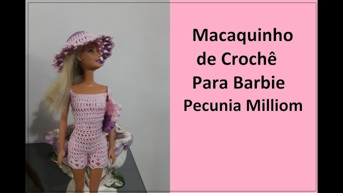 miniaturabarbieartesanatoemaispecuniamilliomcroche: Como Fazer Vestido de  Grávida Para Barbie Com Pecunia MillioM