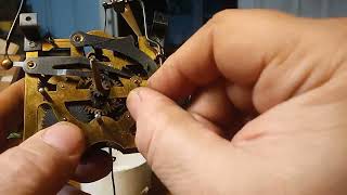 Fixing a cuckoo clock if cuckoo bounces in and out/problems with bird not going back in when done