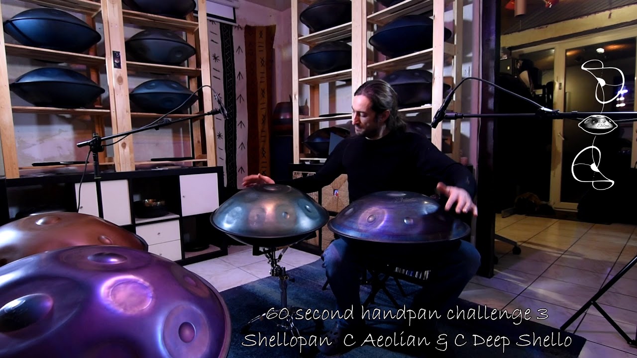 Shellopan - 60 second handpan challenge #3