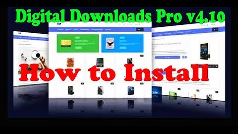 How To Install Digital Downloads Pro v4.10  PHP Script In your Cpanel #gsm_free_equipment