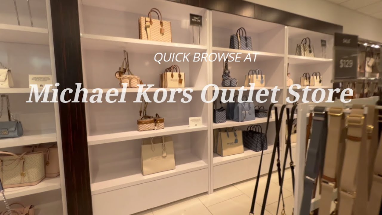 QUICK BROWSE AT MICHAEL KORS OUTLET STORE, CUTE MIRELLA TOTE BAGS, JET SET  ITEMS, SALE UP 40-70% OFF - YouTube