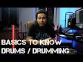 Basics to know  drums drumming your first beat electronic drum