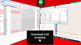 How to Send File As Attachment on WhatsApp from Excel || file send Excel to Whatsapp using Excel VBA screenshot 4