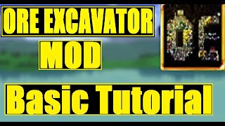 Terraria  Tmodloader 1.4 Ore Excavator Mod Basic Tutorial