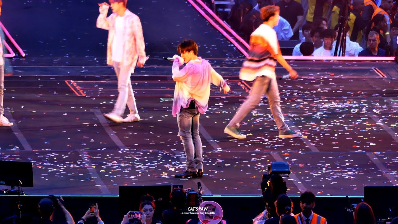 190602 SYS in London Wembly - 쩔어 뱁새 불타오르네 Idol 메들리 - BTS JIMIN (방탄소년단 지민)