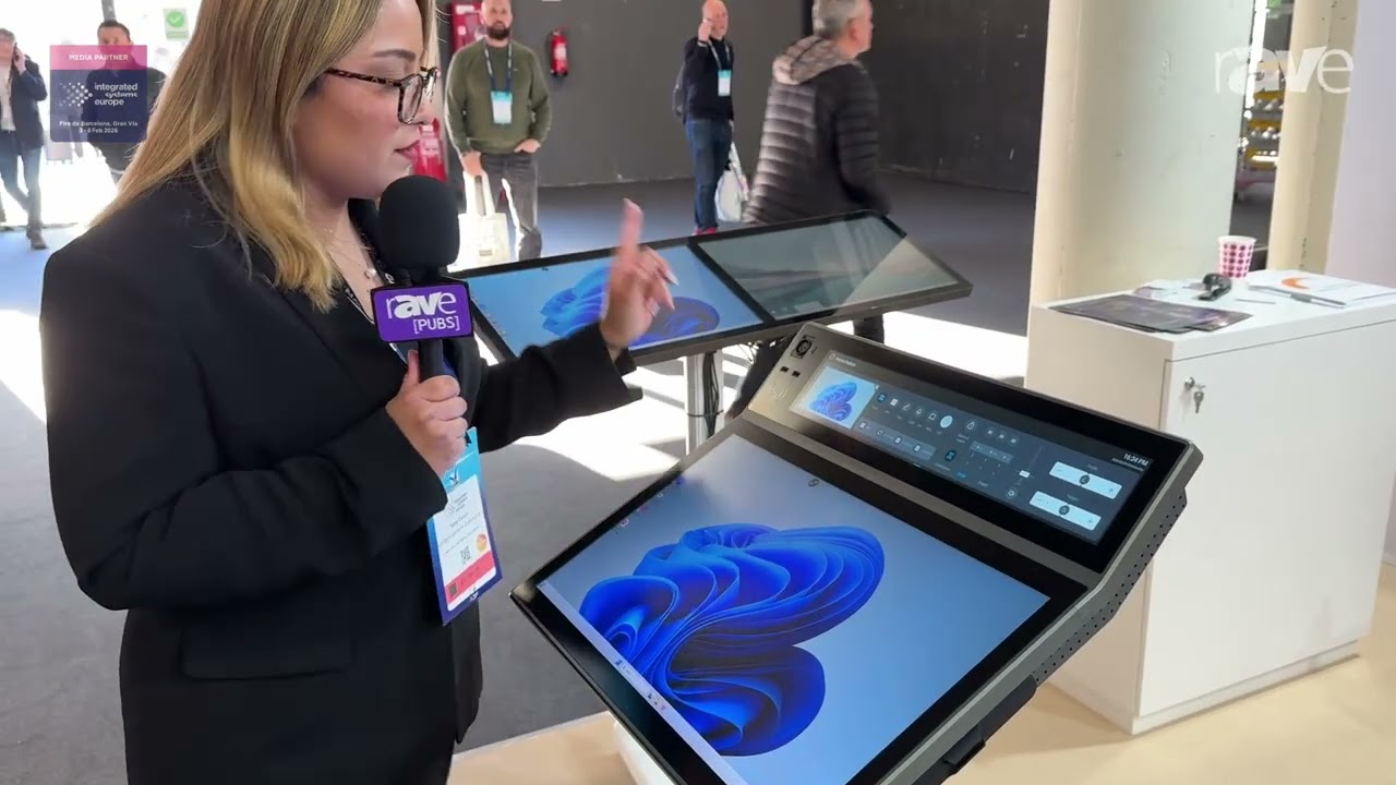 ISE 2026: Indota Showcases HJ-YJ27PRO Smart Podium