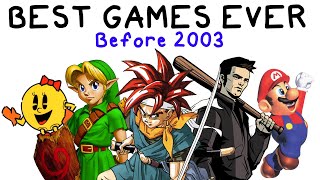 What Games Were Considered the GOAT Back in 2003?