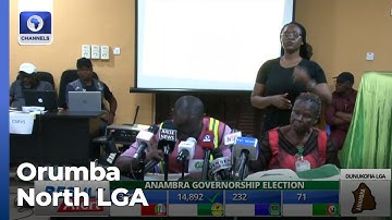 Anambra Decides: INEC Announces Result From Orumba North LGA